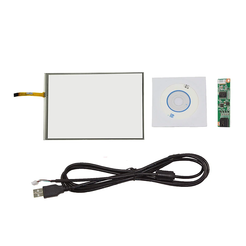 

13.3inch 4 Wire Resistive Touch Screen Panel 4:3 293x216mm with USB Controller Kit For DIY 13.3" Monitor