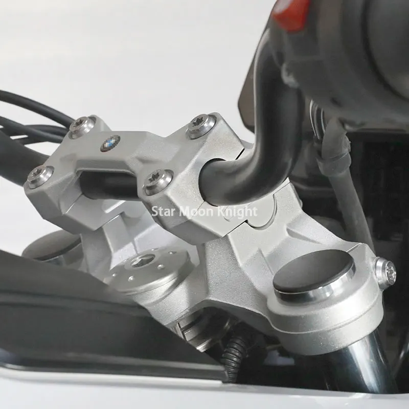 F750GS F750 GS 2018 2019 22MM Handlebar Risers Clamp Height up also Backward Extend Adapters with Bolts for BMW 2018 2019 F750GS