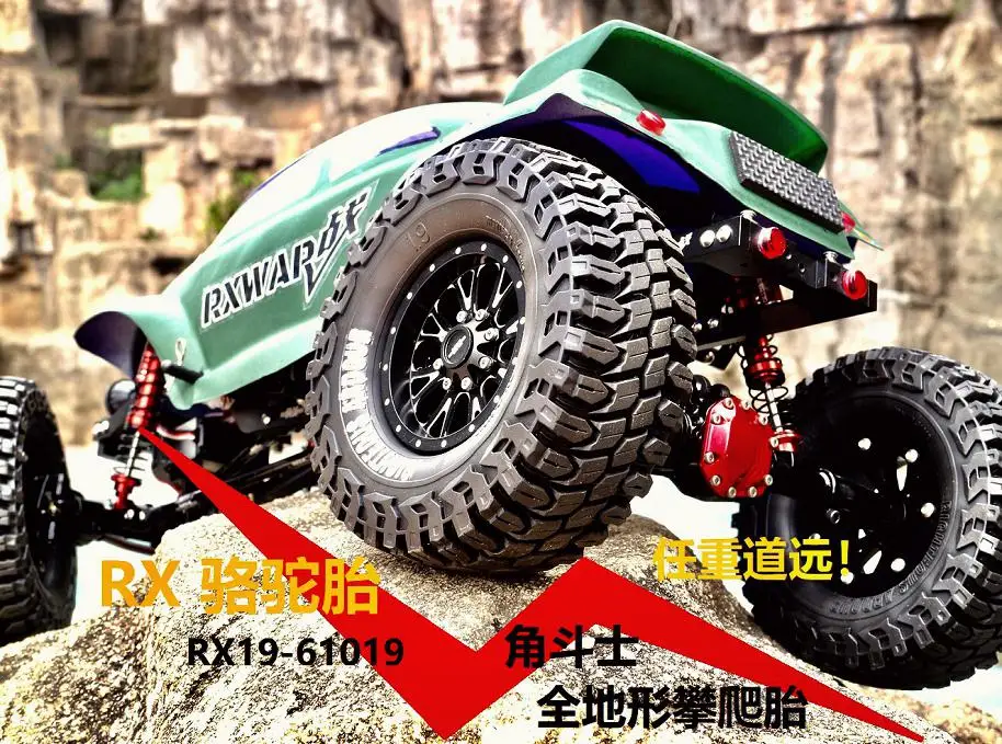 

4 шт. 1,9-дюймовые резиновые шины 125 мм для 1/10 Rock Crawler D90 TRX-4 Defender TRX-6 G63 SCX10 II AXIAL 90046 D110 RC автомобильные аксессуары