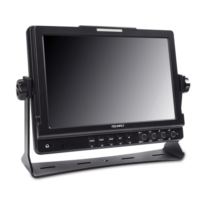 Feelworld FW1018SPV1 10.1 Inch Field Monitor with Histogram False Color IPS 1920x1200 3G-SDI HDMI Photography Studio Camera