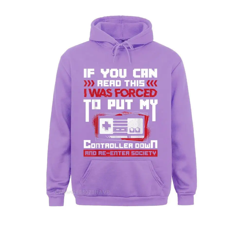 Hot Sale Women's Sweatshirts Long Sleeve I Was Forced To Put My Controller Down Gaming Hoodie Hoodies Europe Clothes