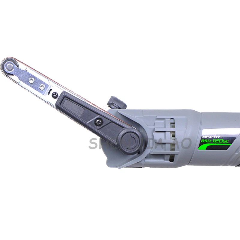 Hand-Holding Belt Sander Sandpaper 220V YL-330 Small Portable Metal Sandpaper Polishing Machine Belt Sander Grinder 260W