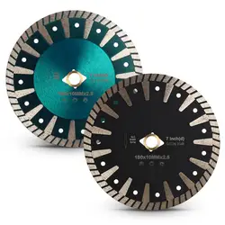 180mm Diamond Contour Blade Turbo Rim Cutting Disc 7