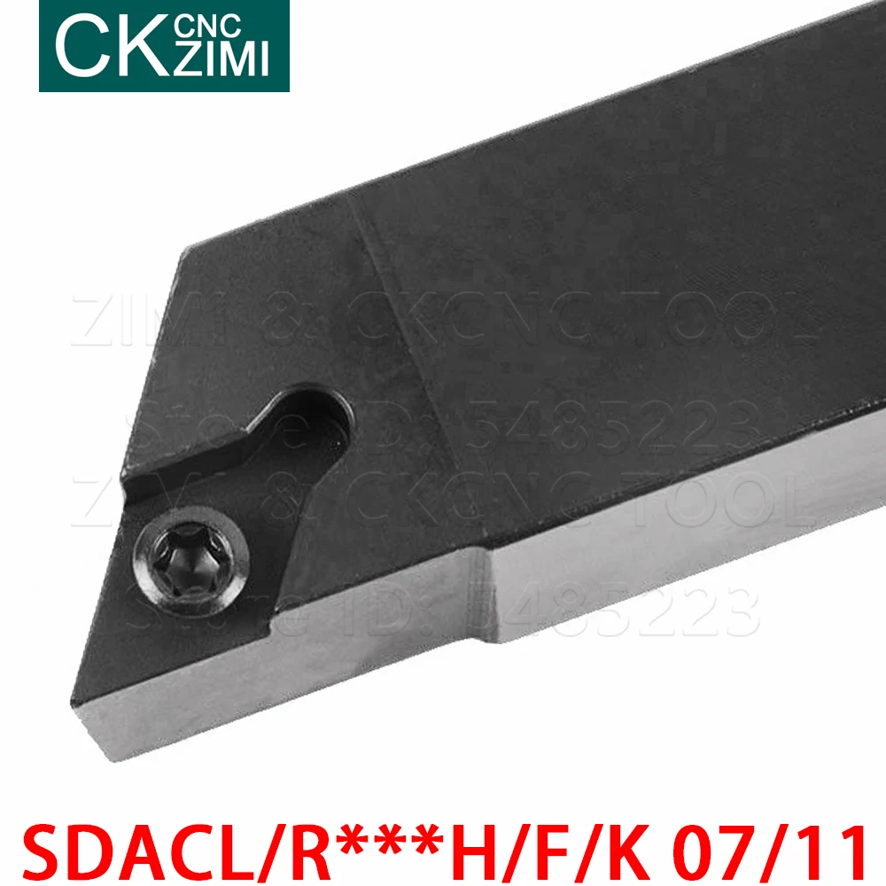 SDACL SDACR 0808H07 0808F07 1010H07 1212H07 1212H11 1616H11 2020K11 zewnętrzne narzędzia tokarskie uchwyt na DCMT oprawka 07 11 wkładki z węglików spiekanych