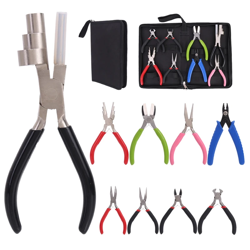 JUNEFOR Pliers Multi Functional Tools Jewelry Pliers Wire Wrapping Cutters edc Jewelry Pliers Tool Set Cutting Nipper Hand Tools