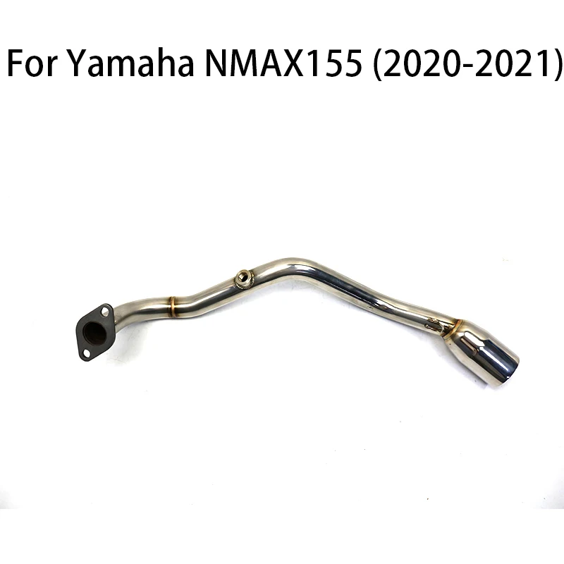 For 2020-2021 Yamaha NMAX155 NMAX125 NMAX 125 Motorcycle Exhaust Tailpipe Front Pipe Muffler Middle Link Connect Pipe DB Killer