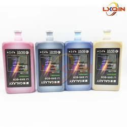 LXQIN 1000ml Galaxy DX5 Eco Solvent Ink for Epson XP600/DX5/DX7/I3200 for Xuli Human Liyu Myjet Chinese Large Format Printer