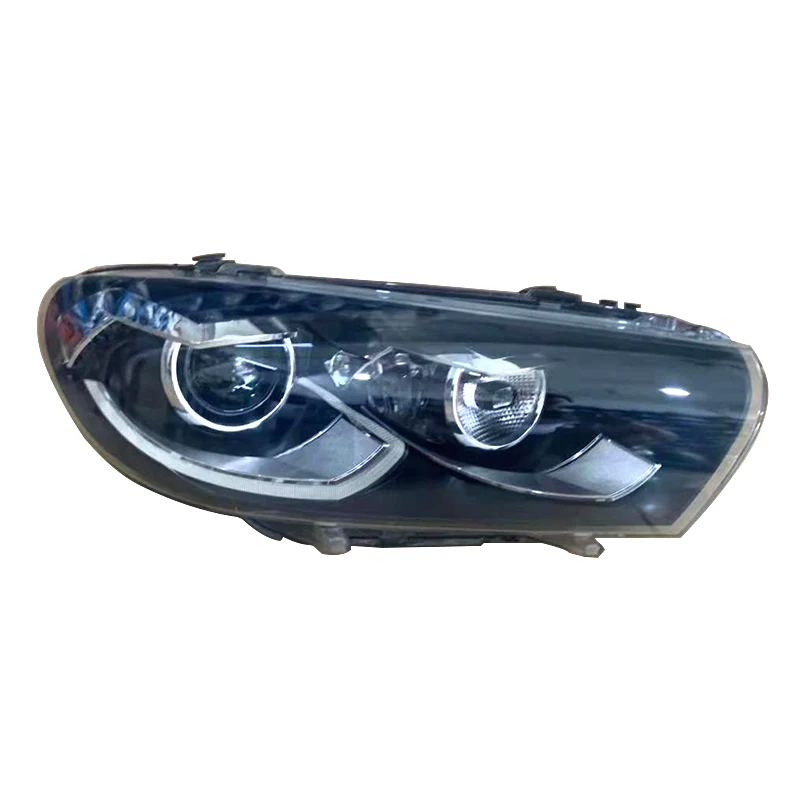 PORBAO Mobil Kembali Dasar untuk Volkswagen Scirocco 2017 2018 2019 2020 VW Headlight Perumahan Plastik Hitam Perakitan Aksesori Mobil