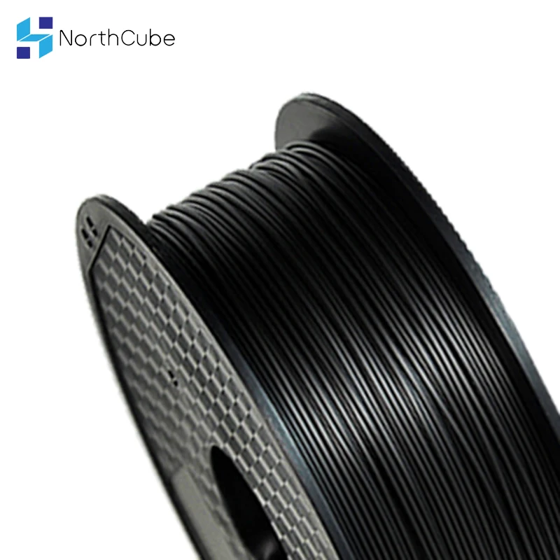 NorthCube PA Nylon 3D Printer Filament 1.75mm 1KG High Tensile Strength 3D Printer Material, Nylon Black White Natural