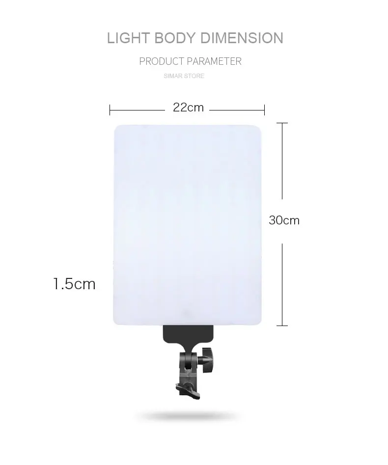 Luzes de vídeo da câmera do diodo emissor de luz dimmer preencher o painel de fotografia da lâmpada para o estúdio de fotos ao vivo
