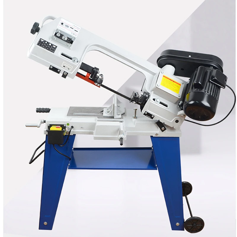 Small Cutting Machine Household Metal Cutting Band Saw Stainless Steel Multifunctional Vertical Horizontal Cutting Machine