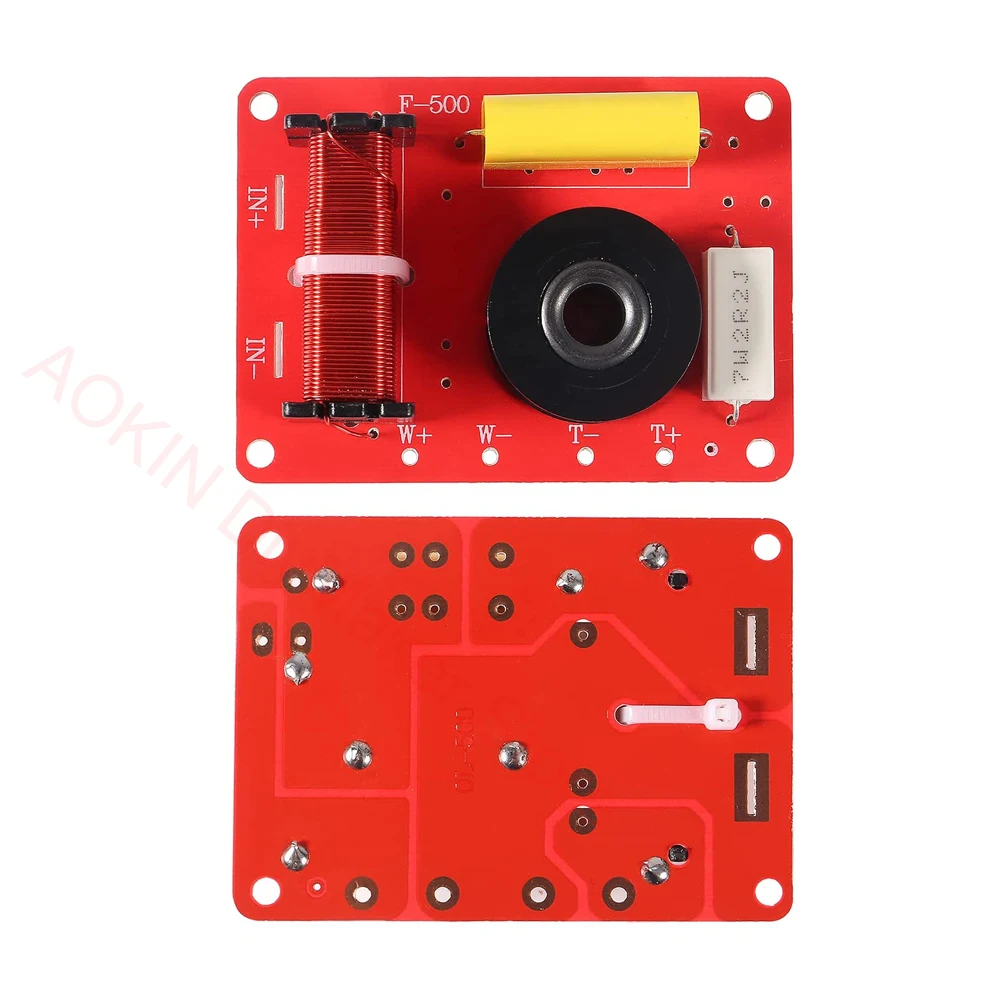 130W 2-Way Speaker System Audio Crossover Filters Frequency Distributor
