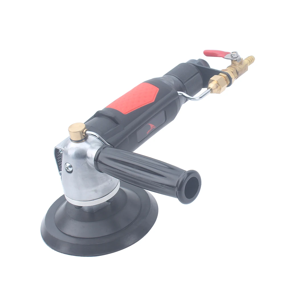 

YOUSAILING Quality Water-feed Type 5" Professional Pneumatic Wet Sander Air Wet Polisher Stone PolishingTools