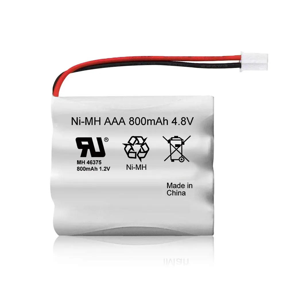 4,8 V Ni-MH zamiennik dla letniej baterii do niani elektronicznej dla niemowląt 29580-10 29270-10 29610 29620 29630 36014 AAA Ni-MH 4,8 V 800 mAh