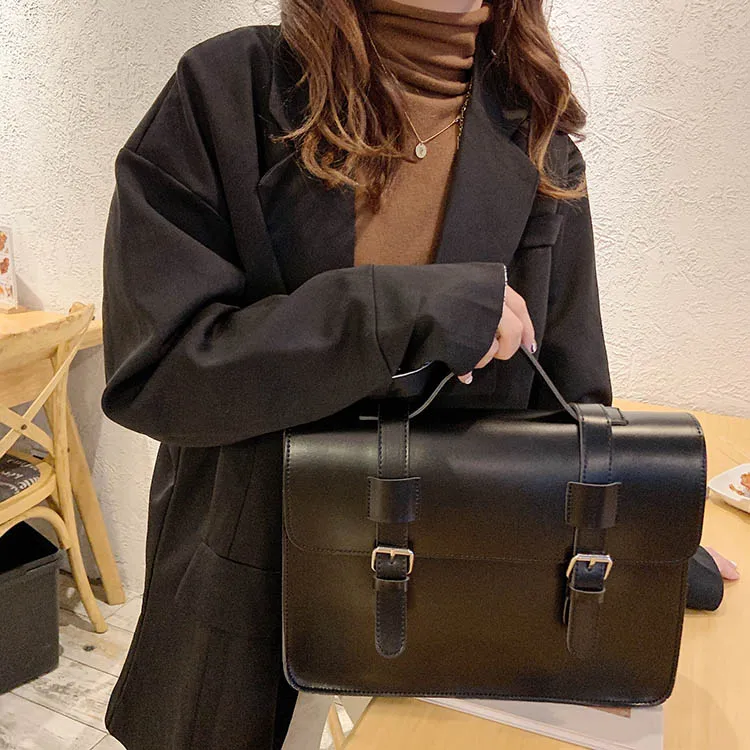 Luxury Women Crossbody Bag Female 2021 New Korean Fashion Shoulder Bag Ladies Trend big Buckle Messenger Bag Handbag