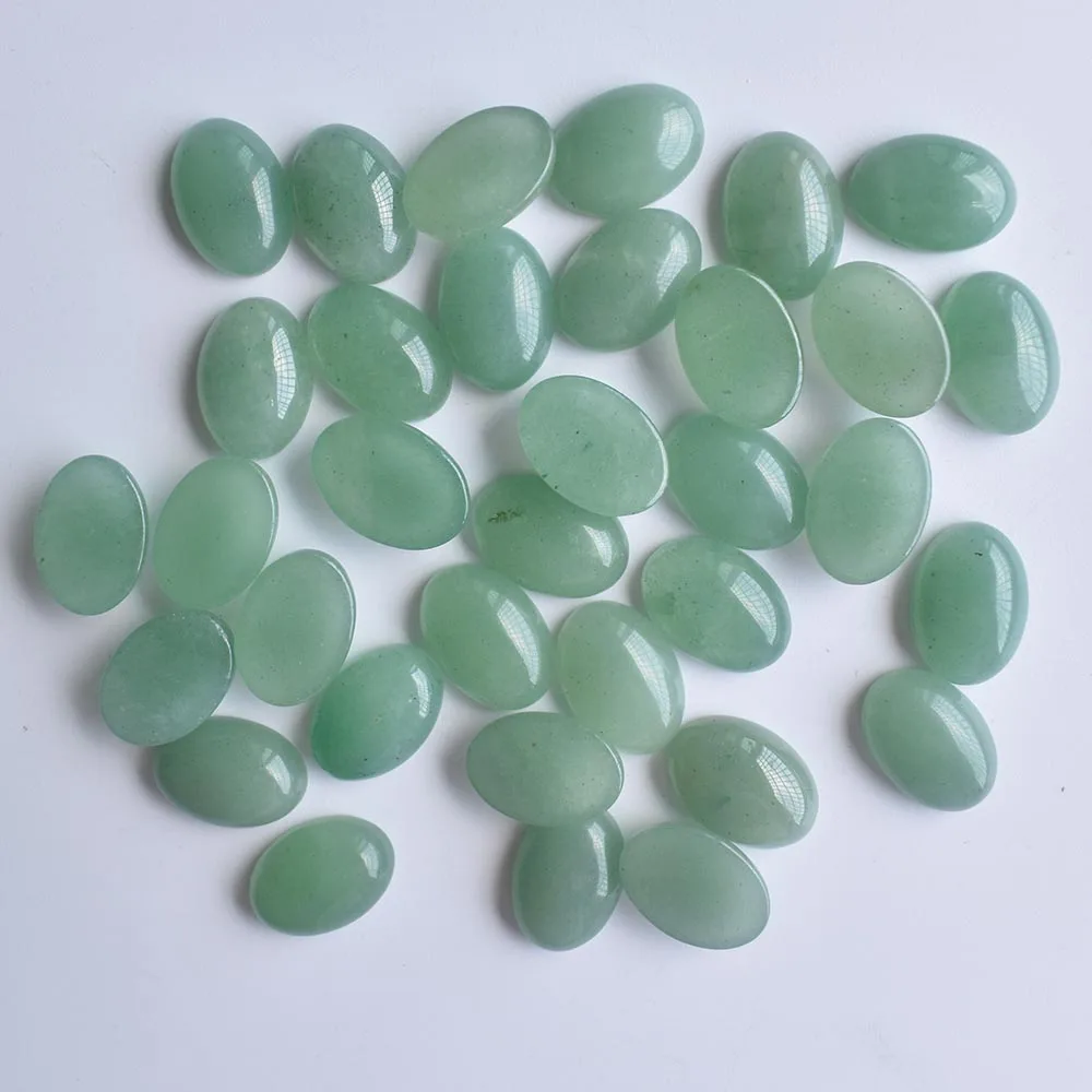 2020 Modischer Bestseller: Gemischte Naturstein-Oval-Cabochons aus Tigerauge und Opal, 10x14mm, Großhandel 50 Stück/Lot, kostenloser Versand – Detail 6
