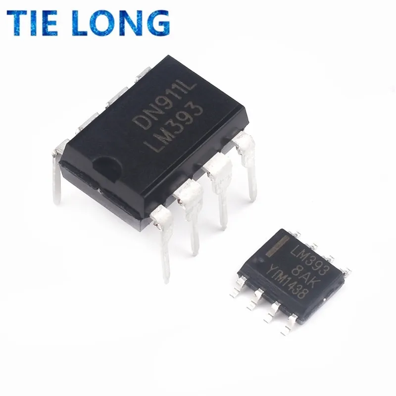 20PCS LM393 SOP8 LM393DR LM393N LM393N DIP-8 SOP-8 SOP SMD new and original IC Chipset