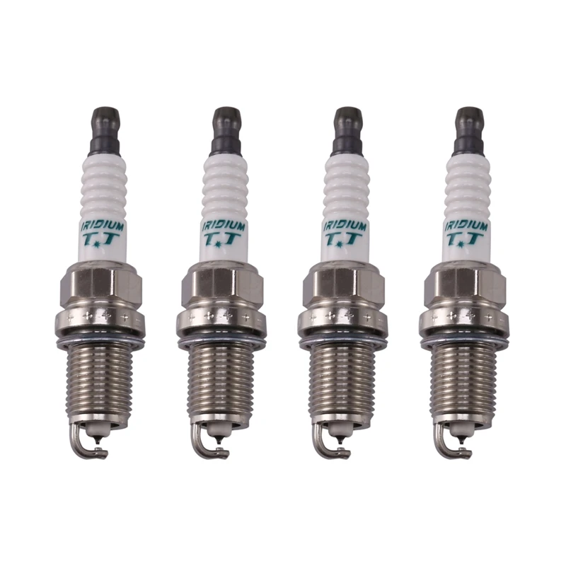 4Pcs Car Spark Plug for Toyota Honda Mazda Mitsubishi Dodge Chevrolet IK16TT-4701