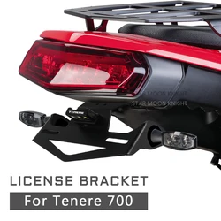 For Yamaha Tenere 700 Tenere700 2019 2020 2021 Motorcycle Rear License Plate Holder Bracket Bracket Tail Tidy Fender Eliminator