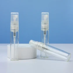 100 Pieces/Lot 5ML Transparent Glass Perfume Bottle Mini Portable Perfume Essential Empty Containers Atomizer For Travel