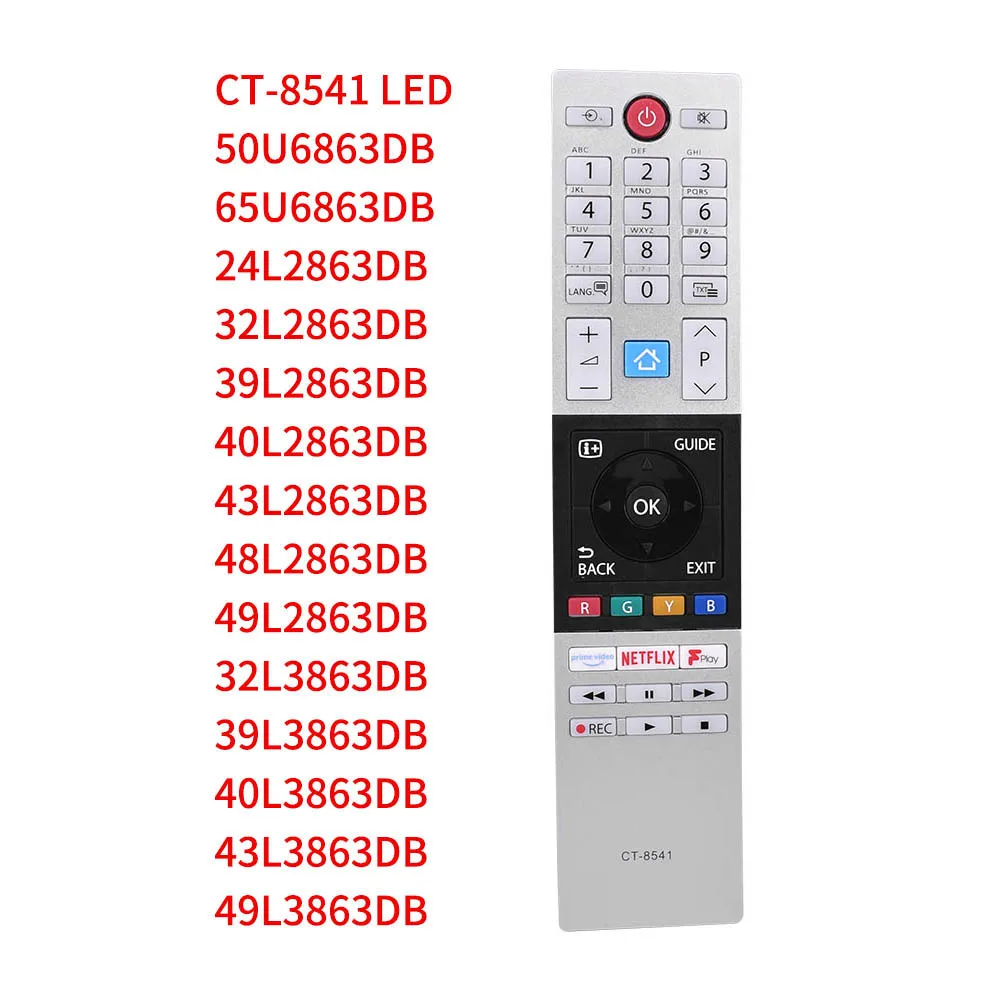 New Original CT-8541 For TOSHIBA LCD LED Smart TV Remote Control 50U6863DB 49L2863DB 49L3863DB