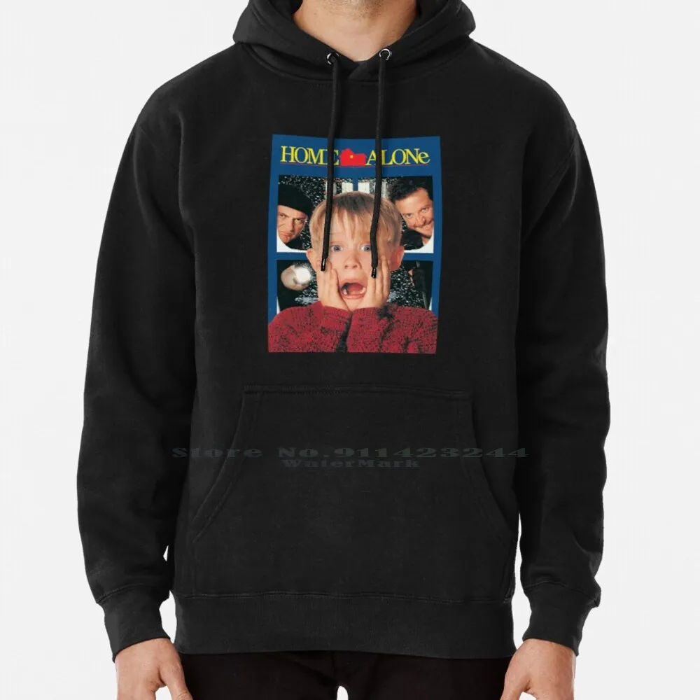 Home Hoodie Sweater 6xl Cotton Home 90s Movie Kevin Macaulay Culkin Retro Nostalgic Joe Pesci Bandits Harry Lime