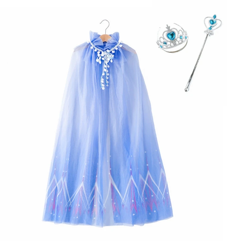 Costume Capes Kids Princess Cape for Girls Elsa Cape