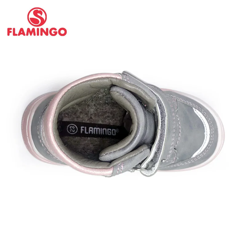 Botas antideslizantes para niños, zapatos de flamenco de fieltro de alta calidad, color gris, talla 22-27, 202B-Z5-2041, Envío Gratis