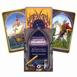 Tarot misteriosa adivinación mística lenormandy cartas tarot iluminati español de oráculo inglés completo 36 cartas baraja fiesta familiar juego de mesa interesante