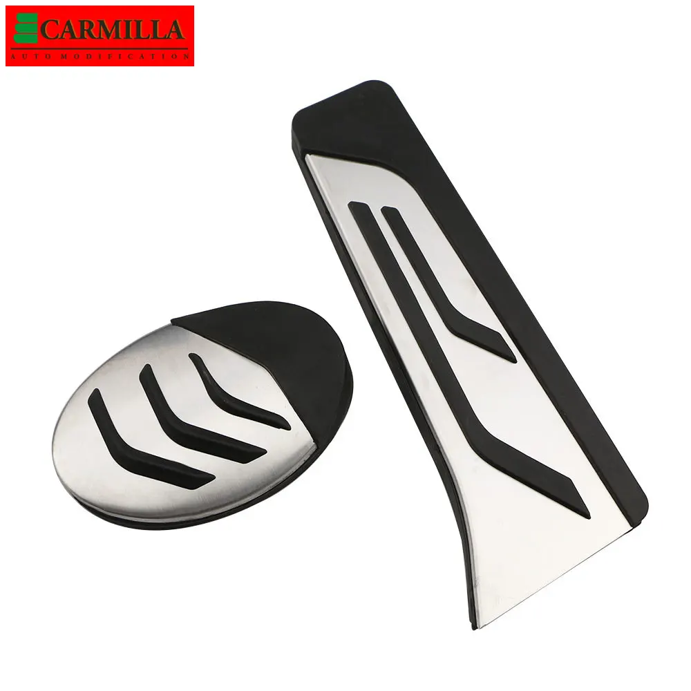 Car Pedals for BMW X1 X2 F48 F39 F45 F46 F40 LHD Foot Rest Pedal Pad Cover 216i 218i 220i 216d 218d 220d Active Gran Tourer