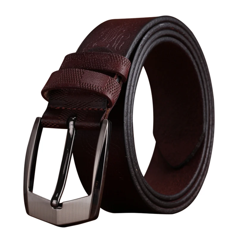 

Anxianni male high quality leather belt men strap luxury pin buckle fancy vintage jeans Cummerbunds ceinture homme