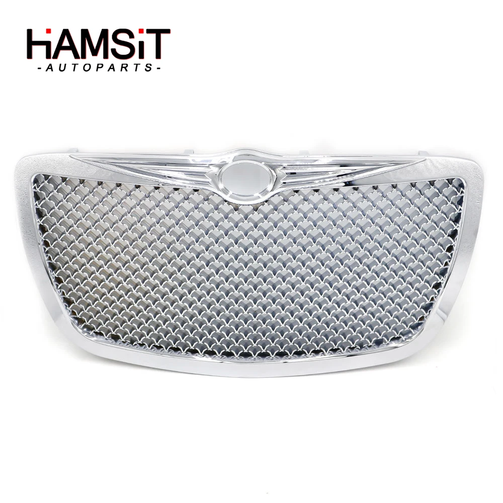 

Hamsit Racing Cooling Front Grille Cross braid design For Chrysler 300/300C 2004-2010