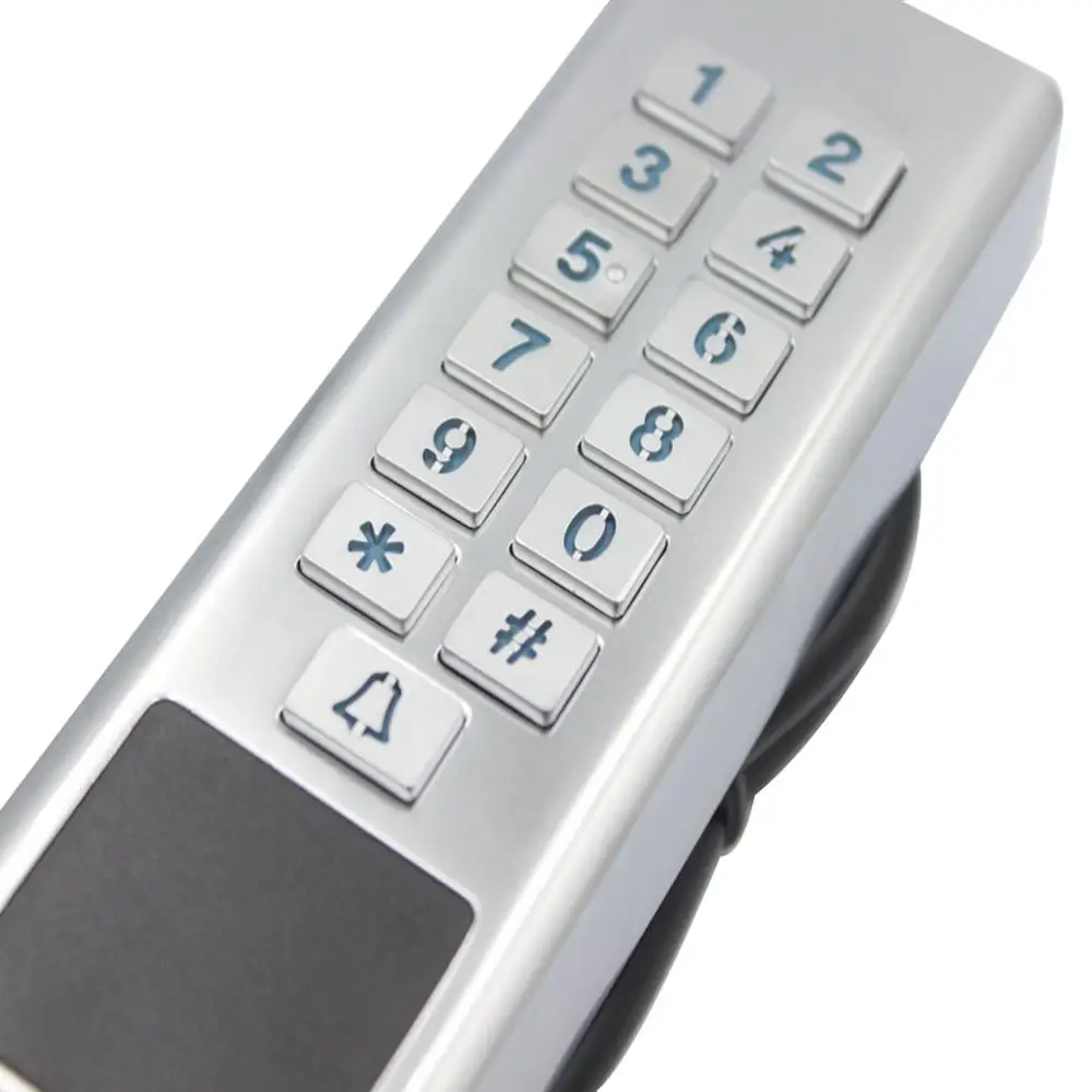 Rfid Door Access Control Reader 2000Users WG input and output security RF Access Control Keypad IP68 Waterproof Outdoor use