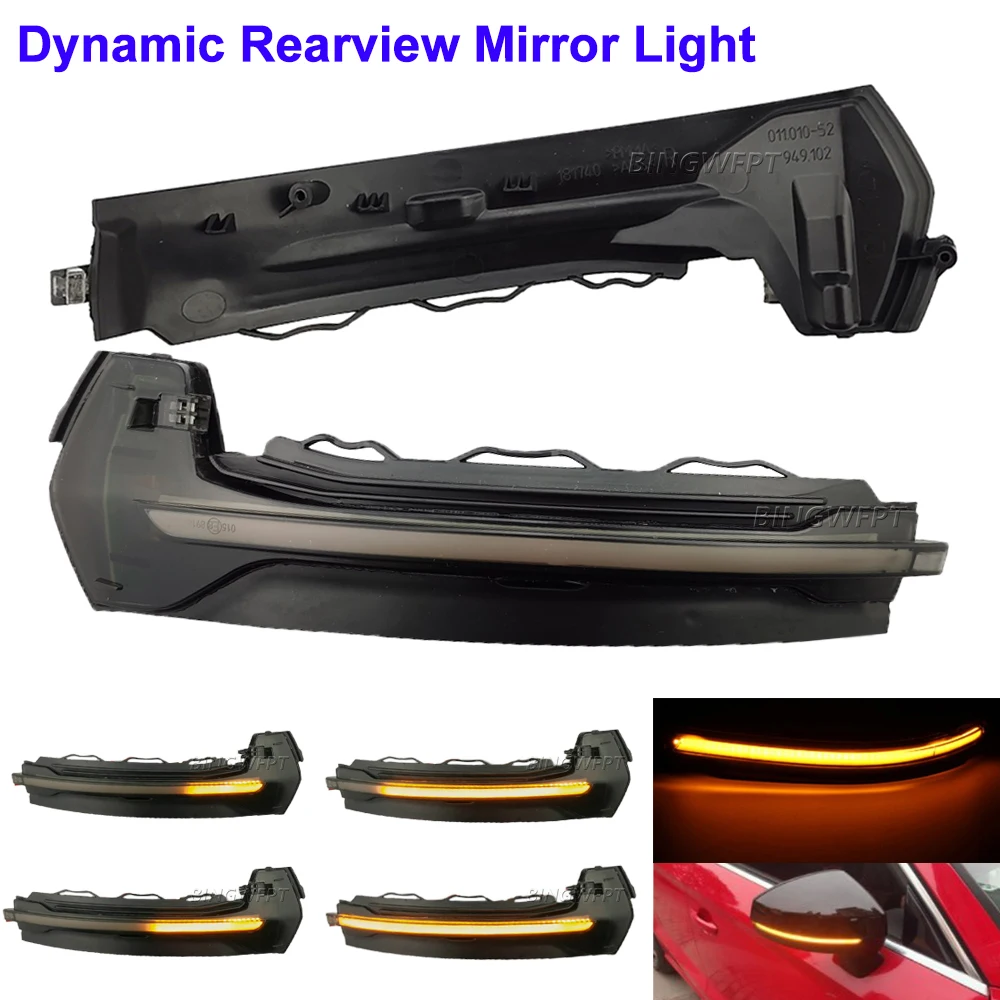 

Светодиодный индикатор поворота для Audi A3, S3, RS3, 8 в, боковое зеркало автомобиля, мигающий индикатор 2013, 2015, 2017, 2018