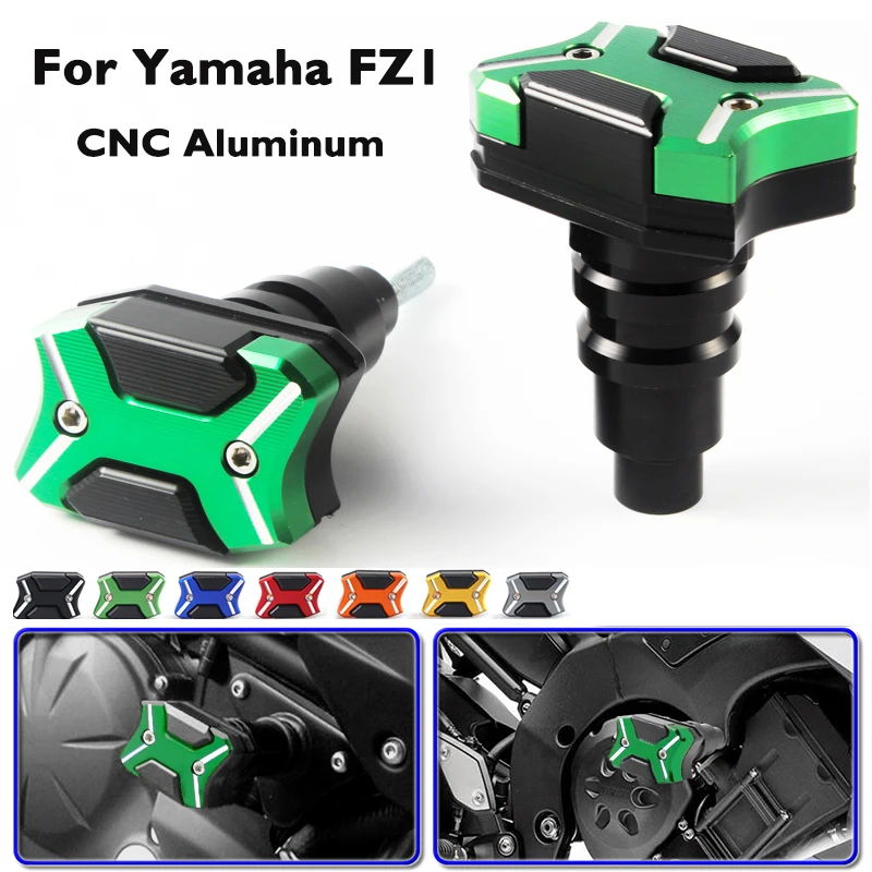 

For Yamaha FZ1 Motorcycle Frame Sliders Anti-falling Protector CNC Aluminum