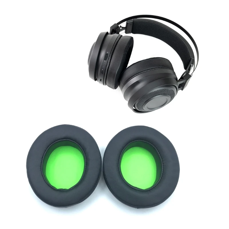 Earmuff Ear Cushion Pads Pillow Cover for Razer Kraken TE / Kraken Kitty Edition Kraken Ultimate Nari Essential Ultimate