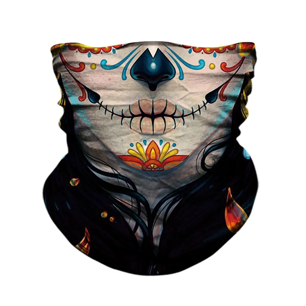 

JAER Motorcycle Balaclava Face Mask Windproof Breathable Cycling Washable Biker Face Shield Anti-UV Men Women Helmet