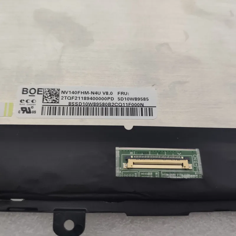 Imagem -04 - Digitador do Tela Táctil para Lenovo Ideapad Módulo do Lcd Flex 14iil05 14itl05 14are05 Alc05 5d10s39642 5d10s39641
