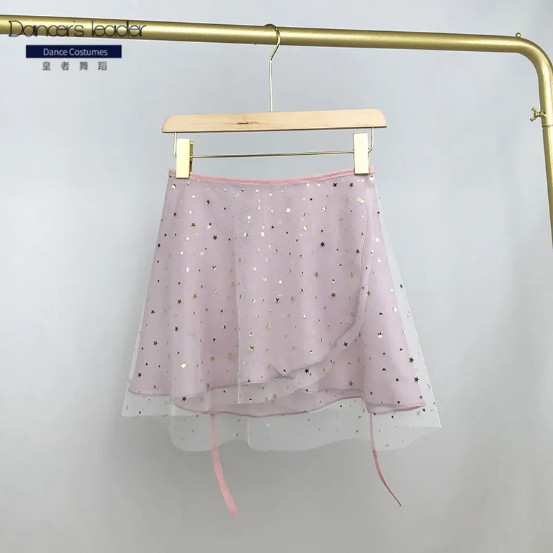 Gonna da balletto Gonna a doppio strato viola con lacci Gonna da ballo da donna abbronzata Gonna per pratica di ginnastica Gonna lirica per balletto adulto