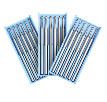 6 pçs liga de aço tungstênio redondo burs azeitona âmbar gravura escultura faca fresa carpintaria roteador bit fresa madeira