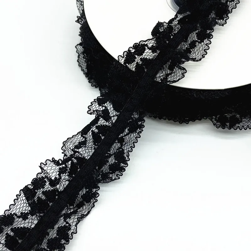 1 Yard 40mm Elastic Hair Band Ribbon Lace Sewing Trim Handmade  DIY