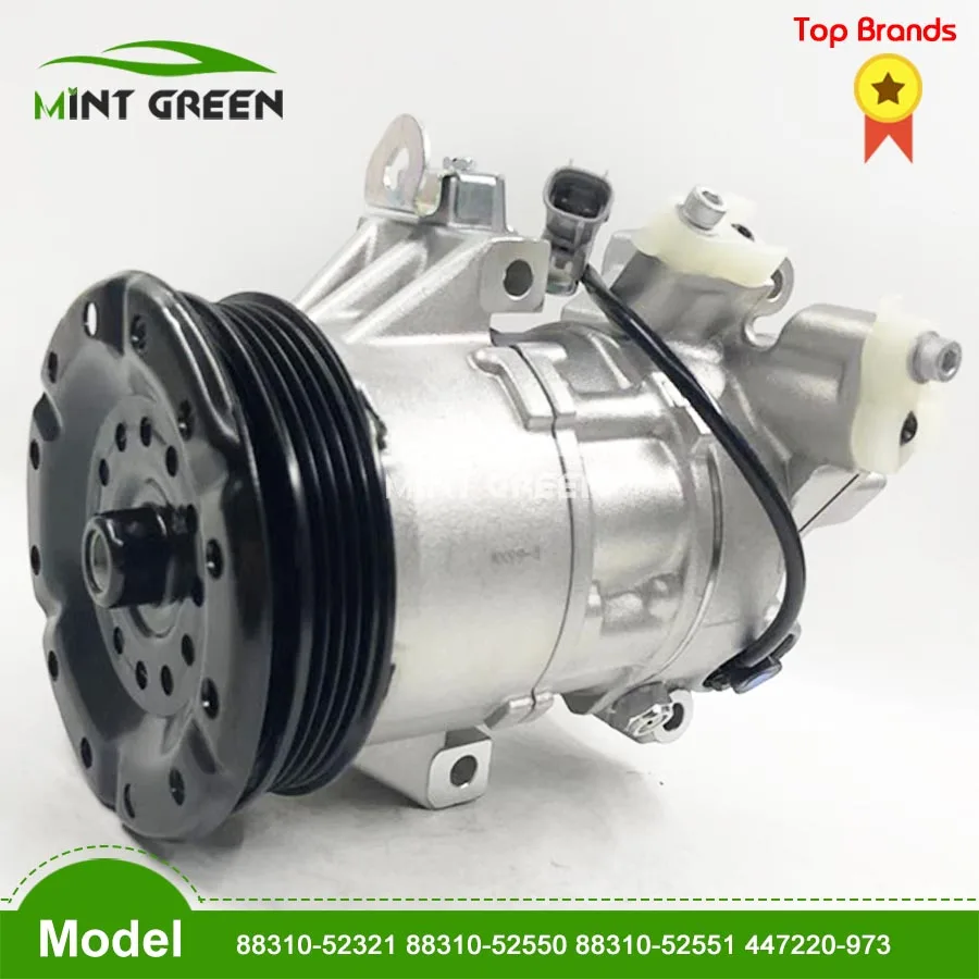 5SE09C AC Compressor For Toyota Yaris 05-10 Vitz Sienta 2003 Scion XA 88310-52320 88310-52321 88310-52550 88310-52551 447220-973