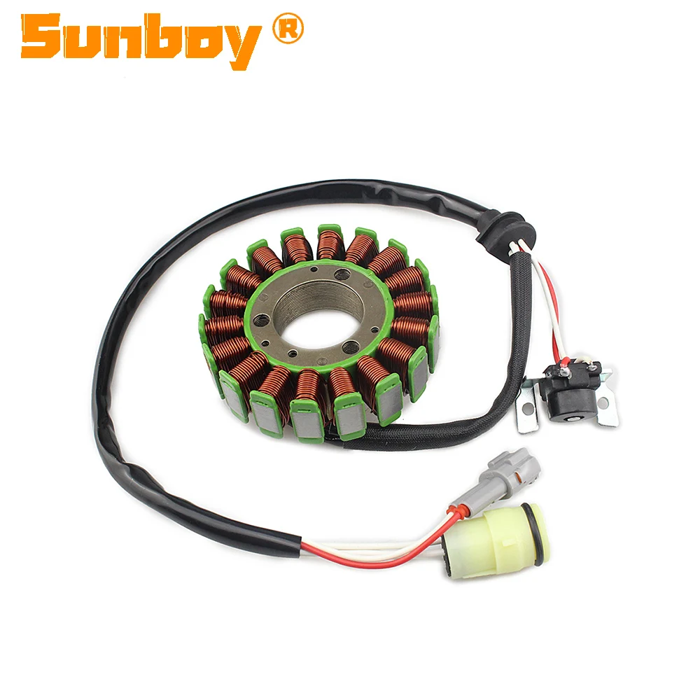 

Motorcycle Magneto Stator Coil For Yamaha 1C5-81410-00 1C5-81410-01 YFM125G Grizzly 125 YFM125GH Grizzly 125 Hunter