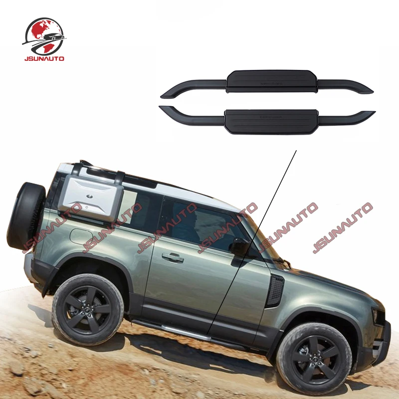 Fit For Land Rover Defender 90 2020 2021 2022 Auto Part High quality Aluminum Exterior Door Body Boards ide Step Bar Pedals