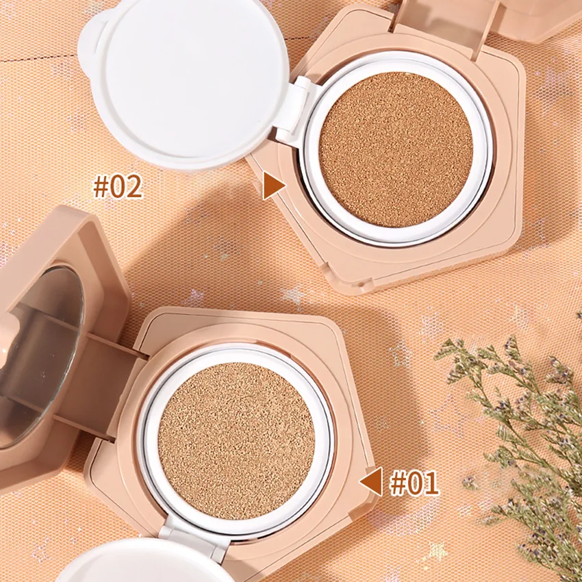 4 pçs almofada de ar bb creme isolamento bb nude corretivo controle óleo hidratante fundação creme corretivo maquiagem conjunto