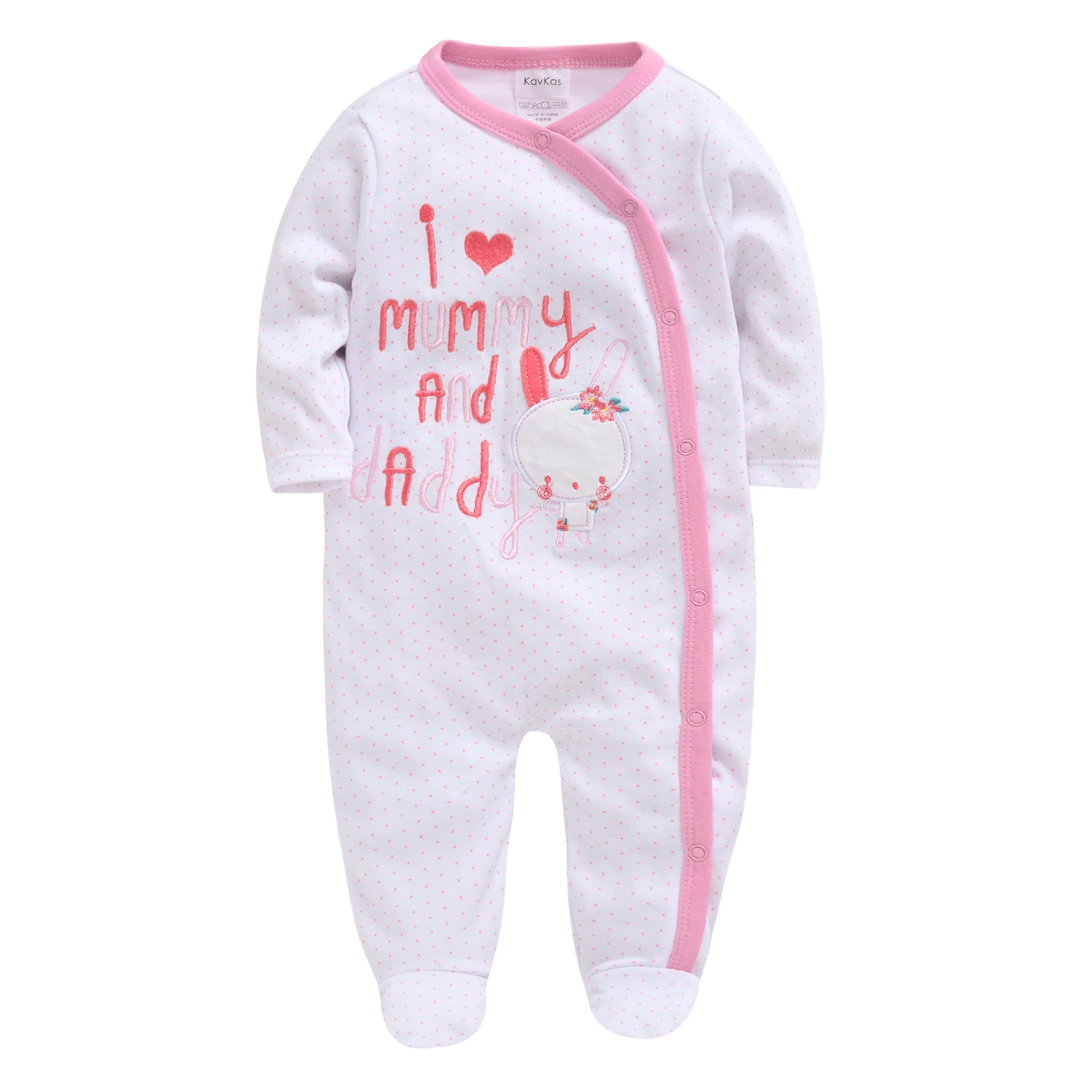 

Honeyzone Infant Girl Winter Clothes Newborn Baby Cartoon Clothes Ropa Bebe Varon Toddler Footies Bebes Roupas 0-12months Lange