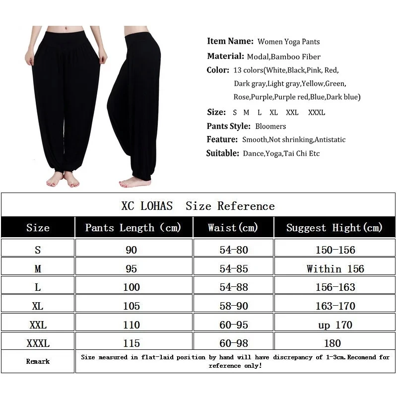 13 Colors Wide Leg Yoga Pants Plus Size Women Loose Pants Long Trousers for Yoga Dance S M L XL XXL XXXL Soft Modal Home Pants