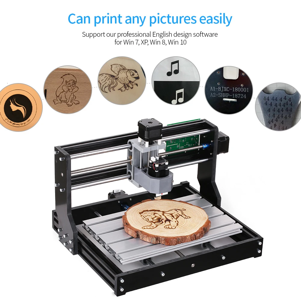 CNC 3018 PRO Laser Incisore di Legno Macchina del Router di CNC GRBL ER11 Hobby FAI DA TE Macchina Per Incisione per Legno PCB PVC Mini CNC3018 Incisore