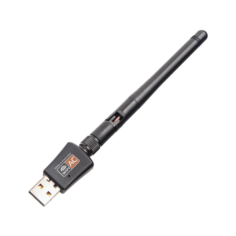 600M Wireless USB WiFi Adapter Network Card Wifi Receiver 2.4G/5G Dual Band Antennas Computer Network LAN Card For PC