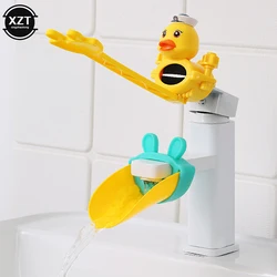 Cartoon Animals Faucet Extender For Kids Hand Washing In Bathroom Sink Accessories Kitchen Convenient for Baby Washing Helper